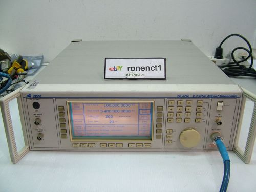 10KHz - 5.4GHz SIGNAL SWEEP GENERATOR IFR MARCONI 2032 RF  FULLY TESTED