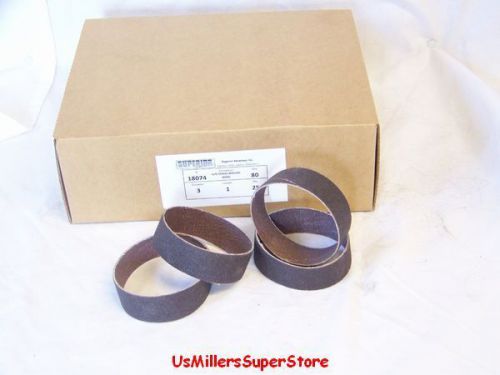 Superior A/O Spiral Band 3 x 1 Grit:80  Qty:25
