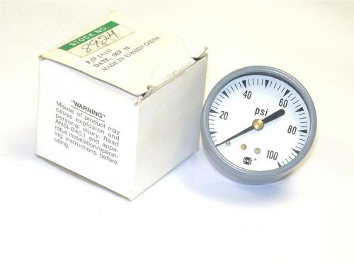 Brand new in box usg pressure gauge 0-100 psi 1/4&#034; npt model: 2a147 (2 avail.) for sale