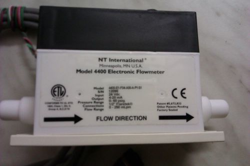 NT International Model 4400 Elektronic Flowmeter