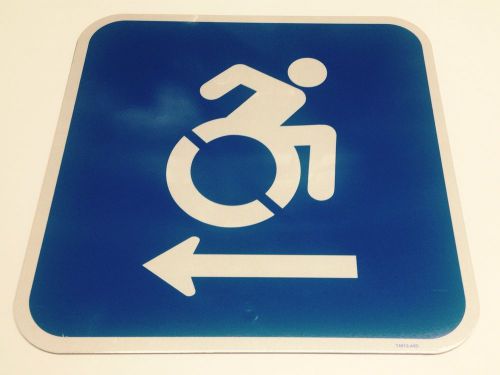 Wheelchair Accessibilty Sign - 12&#034; X 12&#034; - New York updated standard, handicap