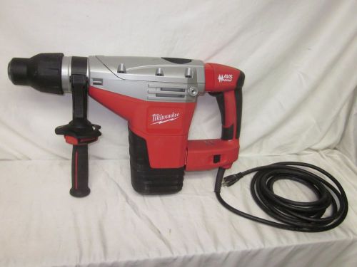 Used Milwaukee SDS Max Electric Rotary Hammer Drill 5426-21 Construction Work