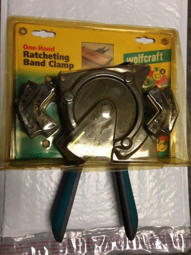 Wolfcraft one hand ratcheting Band Clamp