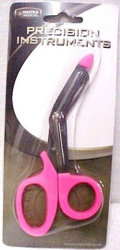 Prestige medical scissors utility medical nurse emt hot pink 5.5 pink tip new for sale