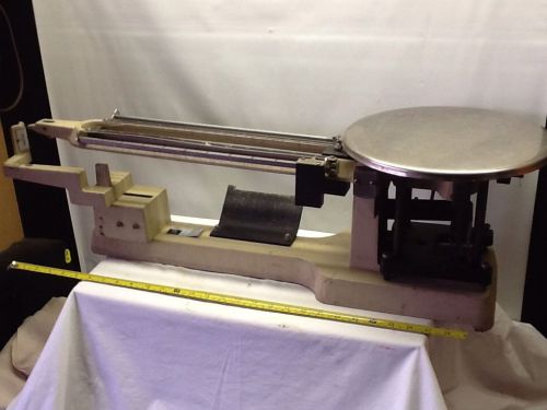 Used good ohaus heavy duty solution balance beam scale 45lbs(20kg) capacity for sale