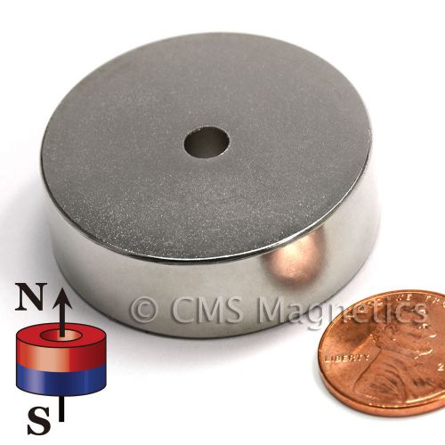 Neodymium magnets n42 1.5&#034;odx.207&#034;idx0.5&#034;h ndfeb rare earth magnets lot 3 for sale