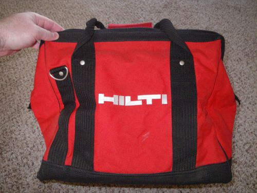 Hilti brand large carrying bag, used but in really good shape! for sale