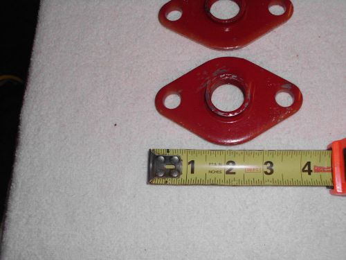 New Bell and Gossett 101001 Pair of 3/4&#034; NPT Circulating Pump Steel Flanges