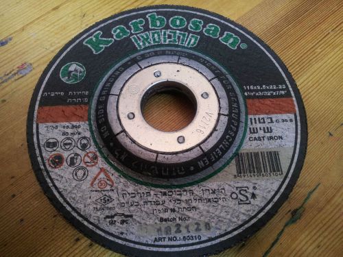 Cutting Disc. 4 1/2&#034; *3/32&#034; * 7/8&#034;  Cut Off Wheel For Metal Steel. From Israel