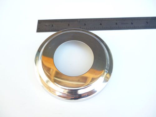 Nip - hydrotools swimline stainless steel 1 1/2&#034; ladder/stairs escutcheon plate for sale