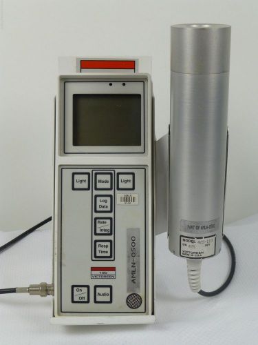 Victoreen 190F Radiation Survey Meter &amp; 425-110 Gamma Scintillation Probe GM