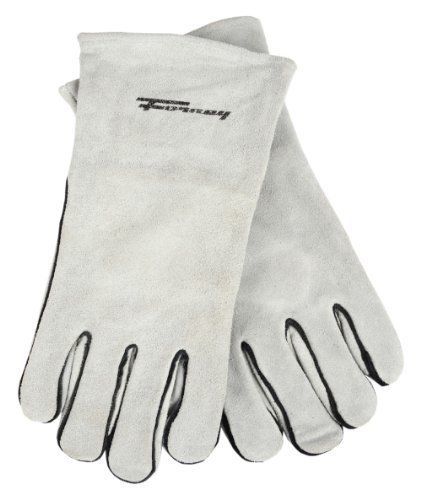 Forney 53427 gray leather welding gloves  medium for sale