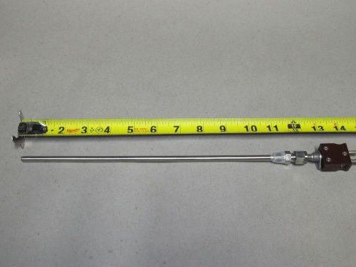 Thermo Electric Immersion Thermocouple Part # J14U-304-SST1/8-12-OU1