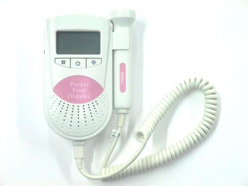 Sonoline b ultrasound fetal doppler pink, lcd display with back light for sale
