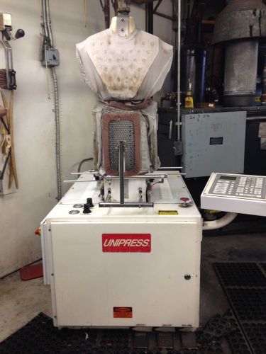 UNIPRESS FORM FINISHER MODEL TUF DRY CLEANING EQUIPMENT