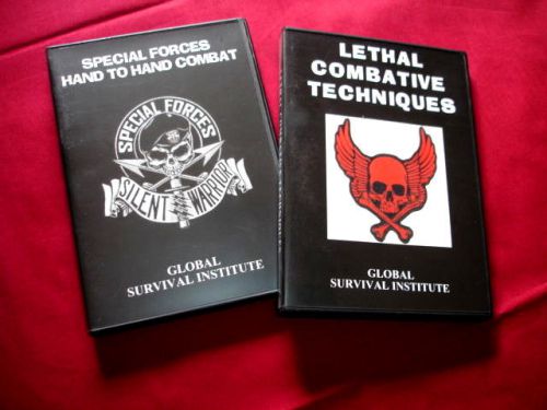 X39   LOT OF SPECIAL FORCES TRAINING PROGRAMS /COURSES  2 - DVD SETS 8 VIDEOS)