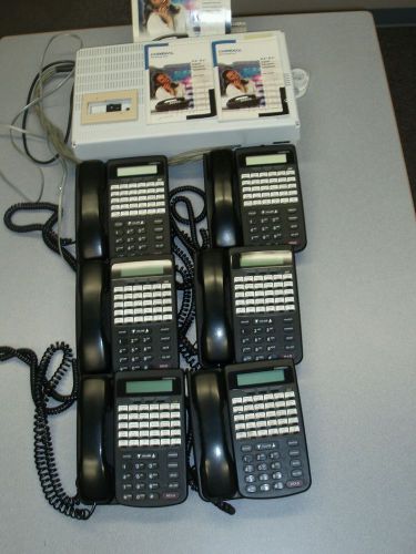 Comdial DX80 with 6 phones and voicemail