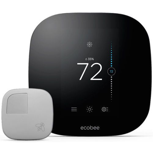 EcoBee3 Smart Thermostat, Wi-Fi w/ Remote Sensor - EB-STATe3-01