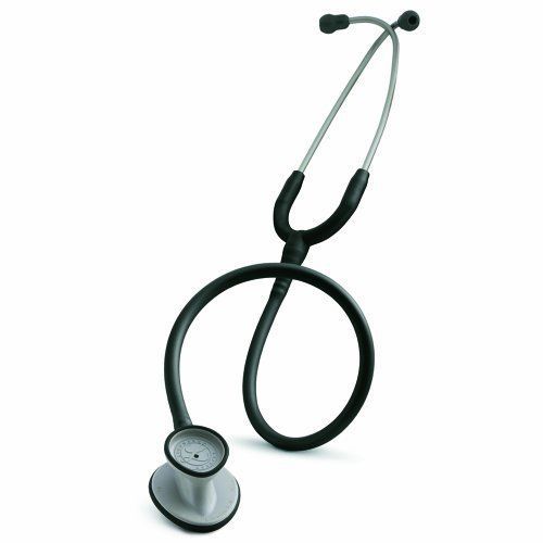 New 3m littmann lightweight ii s.e. stethoscope - black tube - 28 inch - 2450 for sale