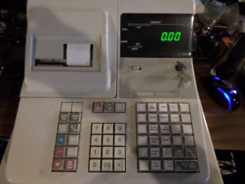 Casio CE 2400 Cash Register, casio ce-2400 With Key Tested Working