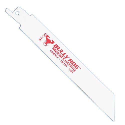 New stone tools bully hog st-50-1 6-inch straight reciprocating blades  25 pack for sale