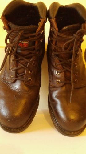 Timberland pro series steel toed work boots- sz 9 1/2 m. for sale