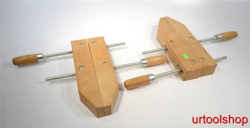 Lot of 2 wooden clamps 3568-145 for sale