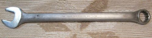 PROTO 1260 Steel 1-7/8&#034; Combination Wrench 12 Point Box End 28&#034; OAL Satin Finish