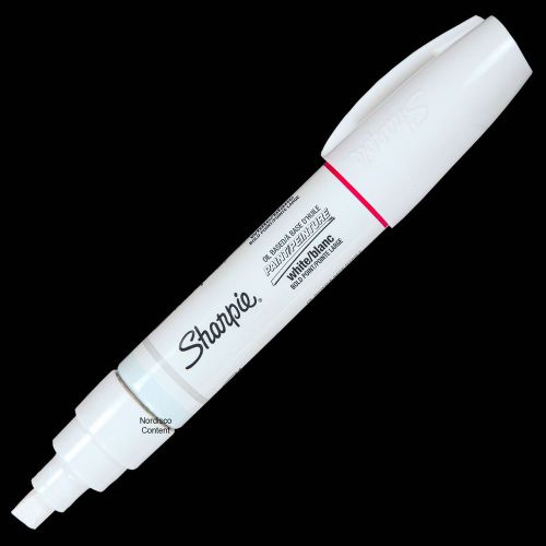 White Sharpie Oil Based Paint Marker 35568, Bold Point