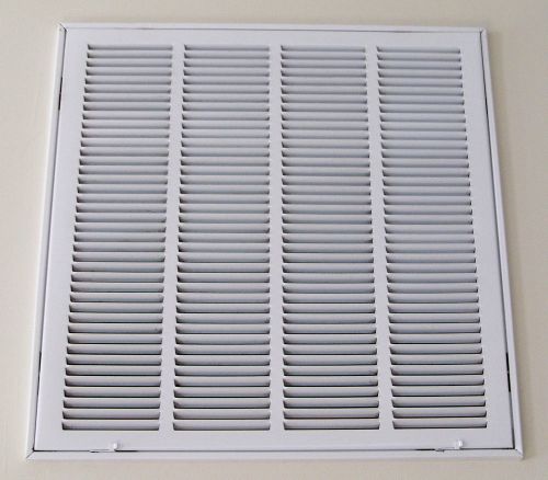 Truaire 16 in. x 16 in. steel white return air filter grille for sale