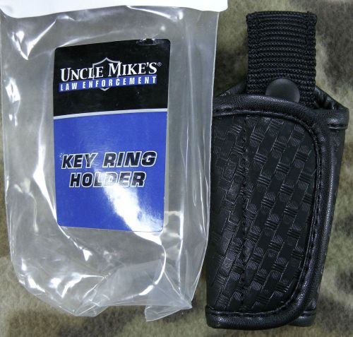 Uncle Mike&#039;s 7458-2 Mirage Basketweave Silent Wrap-Around Hook &amp; Loop Flap Key