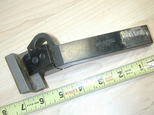 Machinist lathe turning cutting holder tool pratt&amp;whitney threading g9 i 4 for sale