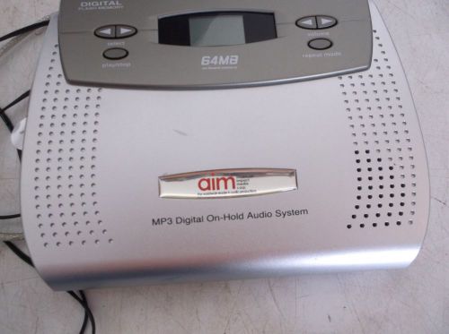 AIM MP3 DigitalOn-Hold Message  Audio System Musis On Hold