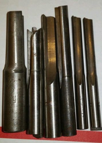 Nr lot of 6 onsrud + carlson rockford routing end mill bits router bit shipsfree for sale