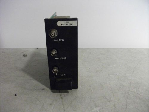GE MASTR III UHF VHF Master Repeater Radio E RX Front End