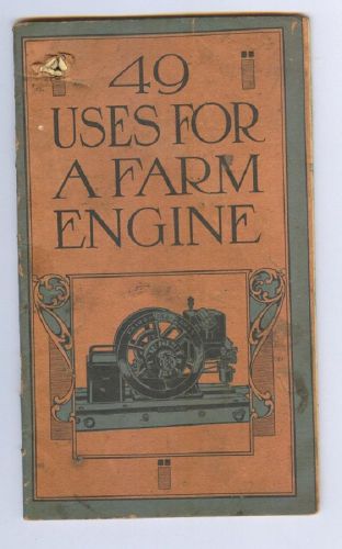 c1914 FAIRBANKS MORSE BROCHURE - 49 Uses for a Farm Engine