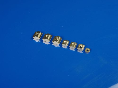 T slot aluminium profile accessory sliding nut (10pcs per pack) for sale
