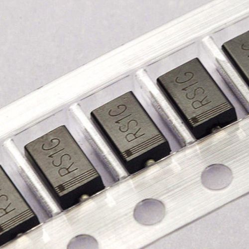100PCS SMD RS1G FR104 1A/400V fast recovery diode rectifier