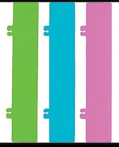 AT-A-GLANCE Clip-in Page Markers, 5 3/8&#034; X 16 13/16, 2015 3/Pack