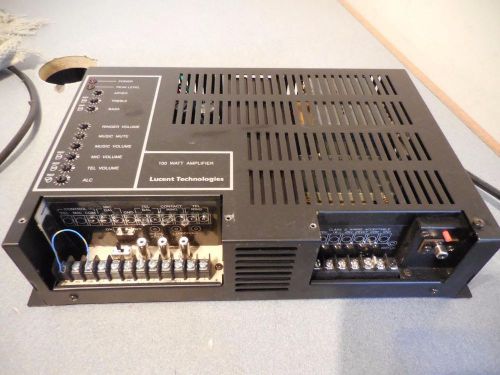 Lucent TPU-100B 100 Watt Telephone Paging Amplifier SAME AS BOGEN MADE BY BOGEN