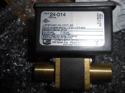 United Electric Controls 24 Series Delta-Pro Pressure Switch Part# 24-014