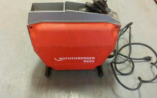 Rothenberger r600.  Drain cleaner