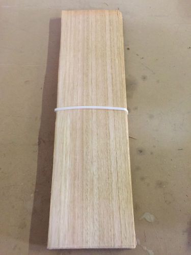 Wood Veneer Lyptus 5x19 22pcs total Raw Veneer  &#034;EXOTIC&#034; LY4 4-28-15