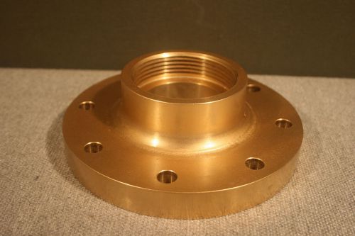 Brass Flange to Hose Straight Adapter APB35-S9300-85824PC9 NSN 4730-00-277-3380