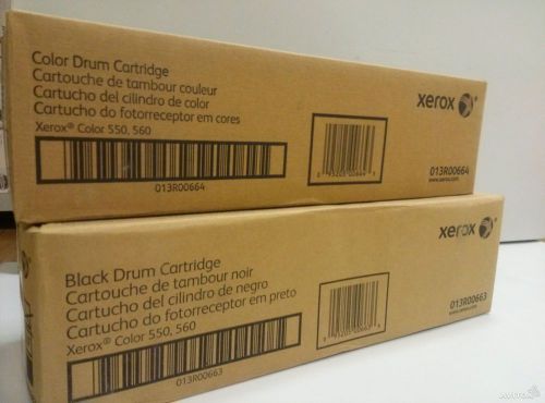 NEW XEROX OEM COLOR 550/560 DRUM CARTRIDGE BLACK 013R00663