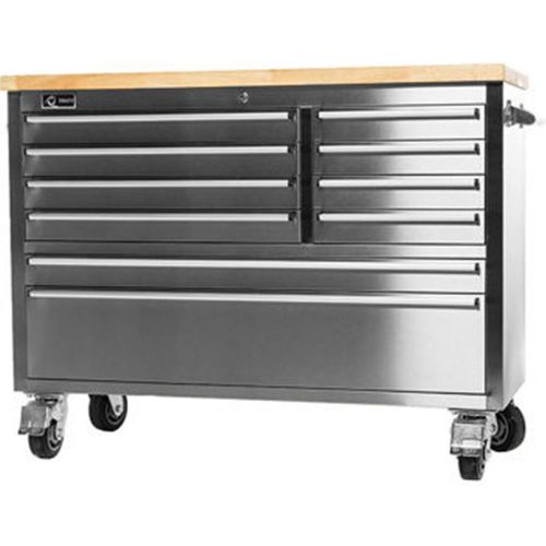 New stainless steel work bench commercial kitchen prep table toolbox chest for sale
