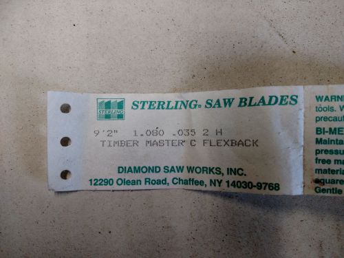 Sterling Saw Blades 9&#039;2&#034;
