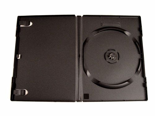 4 Pack Lot DVD Cases -14mm Standard Empty Black DVD Movie Case- Free Shipping
