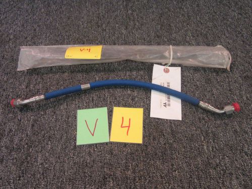 MCDONNELL DOUGLAS HILICOPTER HYDRAULIC HOSE 15&#034; NONMETALLIC MILITARY ANGLE NEW