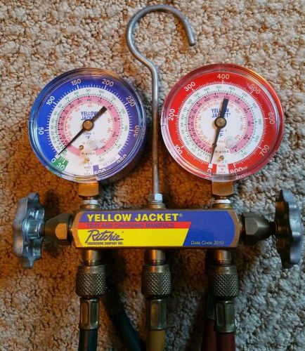 Ritchie Yellow Jacket - R-404A/R-410A/R-22 - USA - Test and Charging Manifold